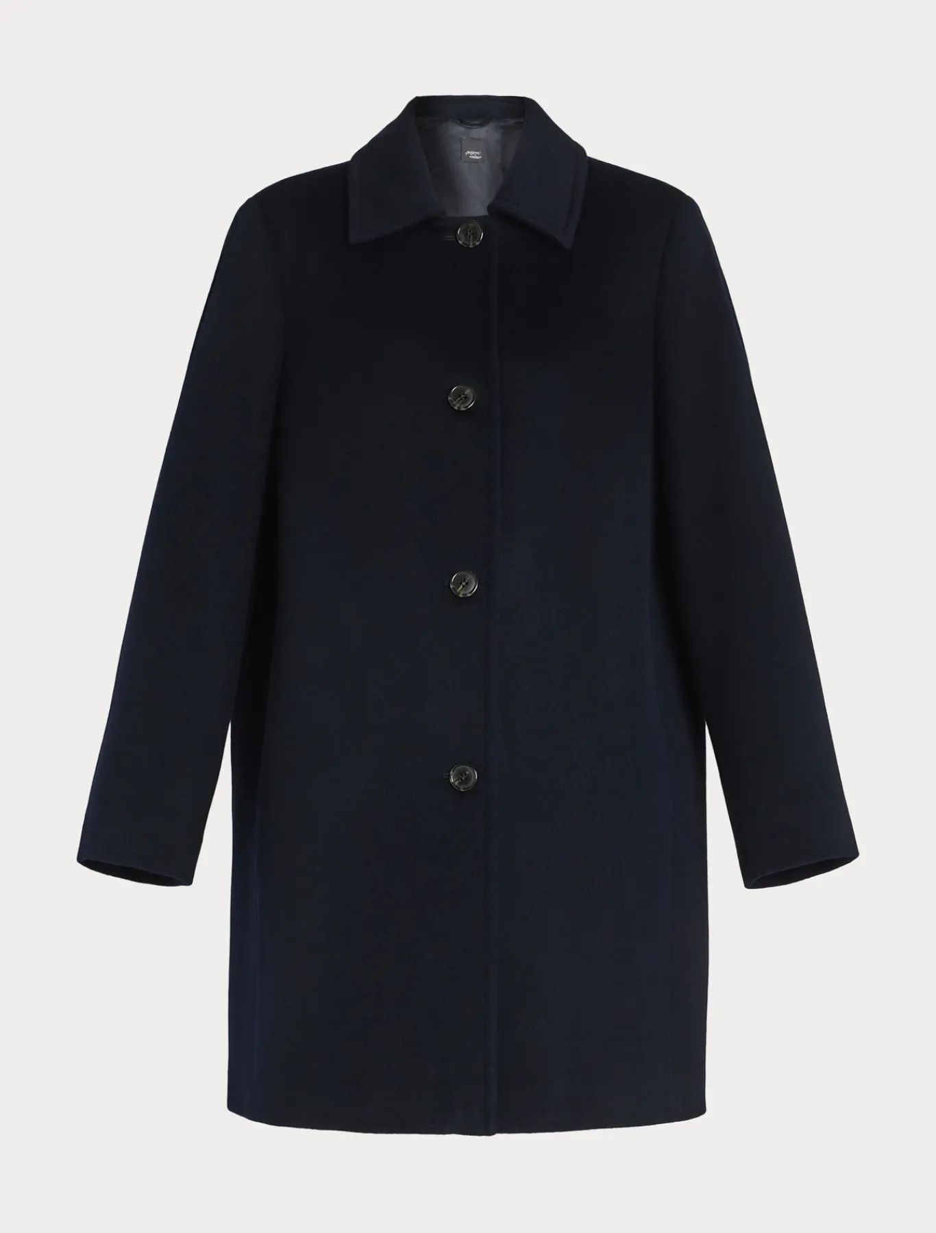 Marina Rinaldi Manteau en drap de laine BLEUNUIT Clearance