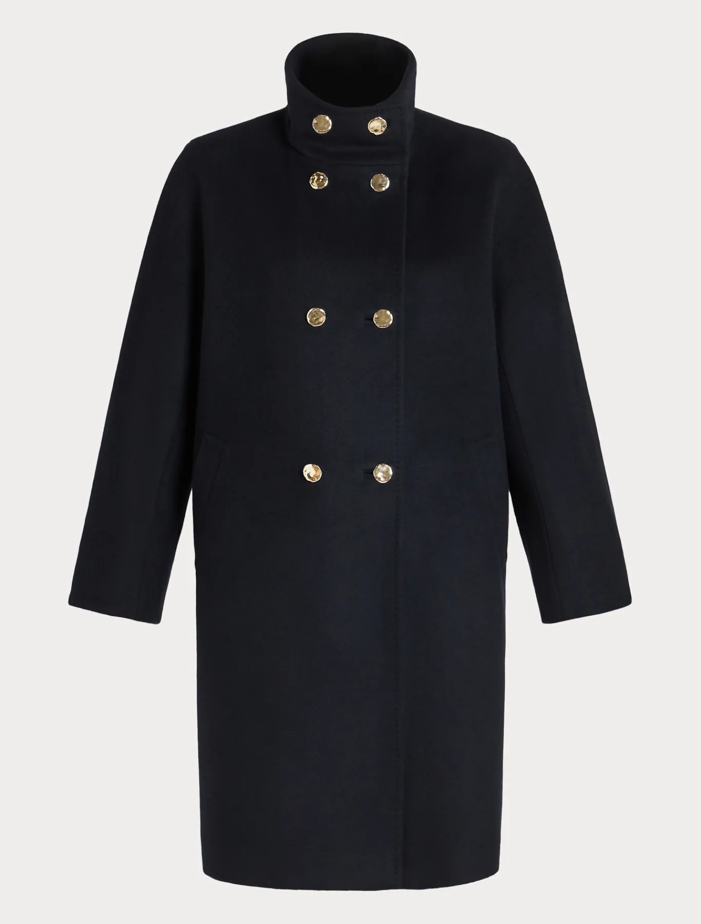 Marina Rinaldi Manteau en drap de laine BLEUNUIT Hot