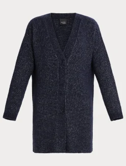 Marina Rinaldi Manteau en fil de maille BLEUMARINE Clearance