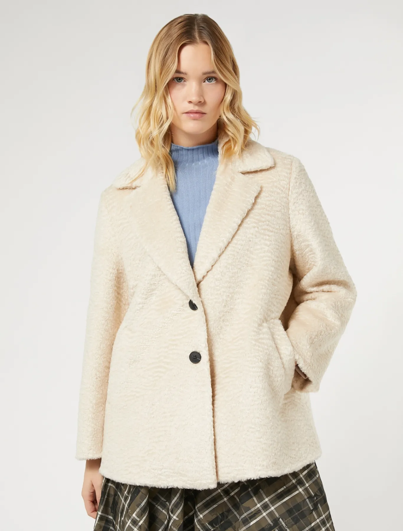 Marina Rinaldi Manteau en jersey ALBINO Clearance