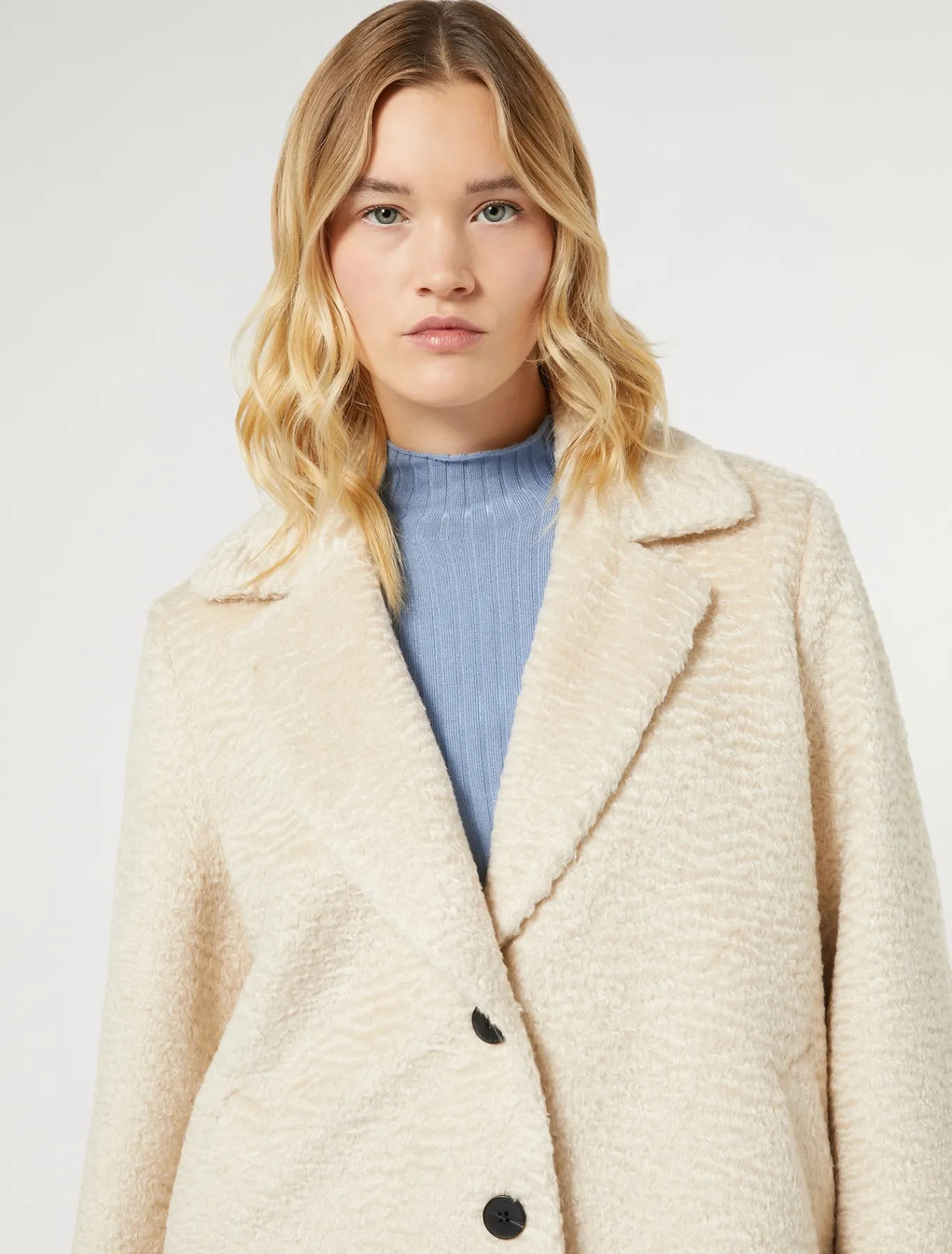 Marina Rinaldi Manteau en jersey ALBINO Clearance