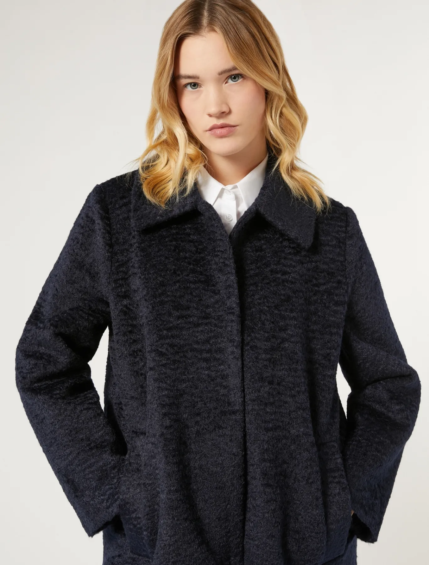 Marina Rinaldi Manteau en jersey BLEUMARINE New