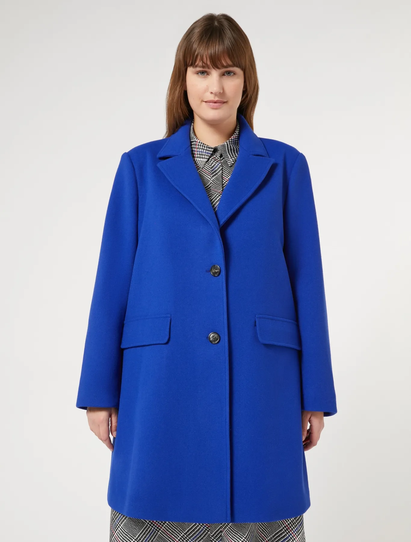 Marina Rinaldi Manteau en jersey stretch BLEUDECHINE Discount