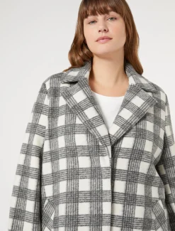 Marina Rinaldi Manteau en jersey stretch BLANC Clearance