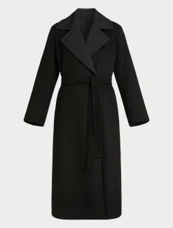 Marina Rinaldi Manteau long réversible NOIR Online
