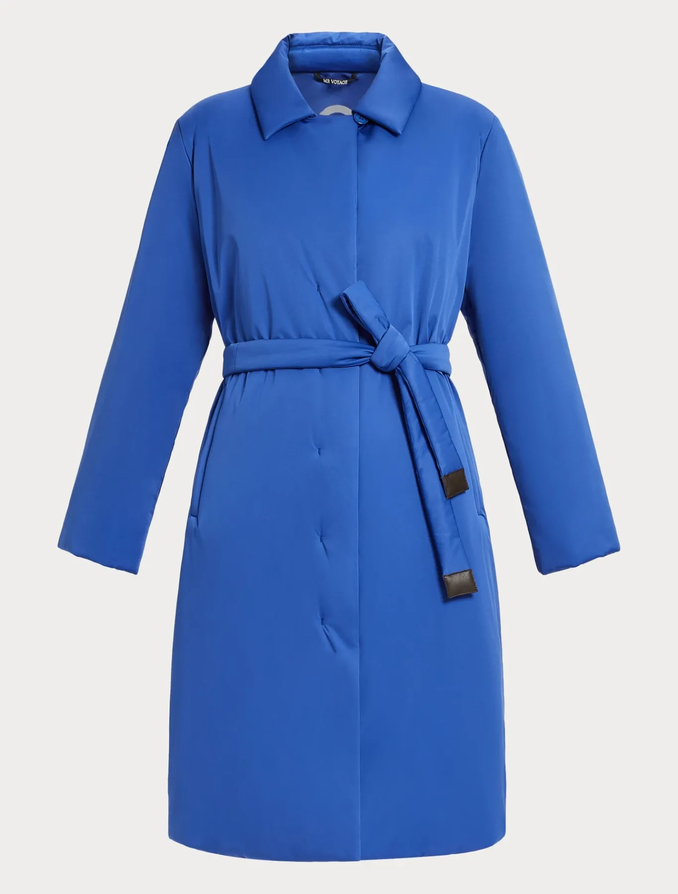 Marina Rinaldi Manteau rembourré en satin imperméable BLEUDECHINE Fashion
