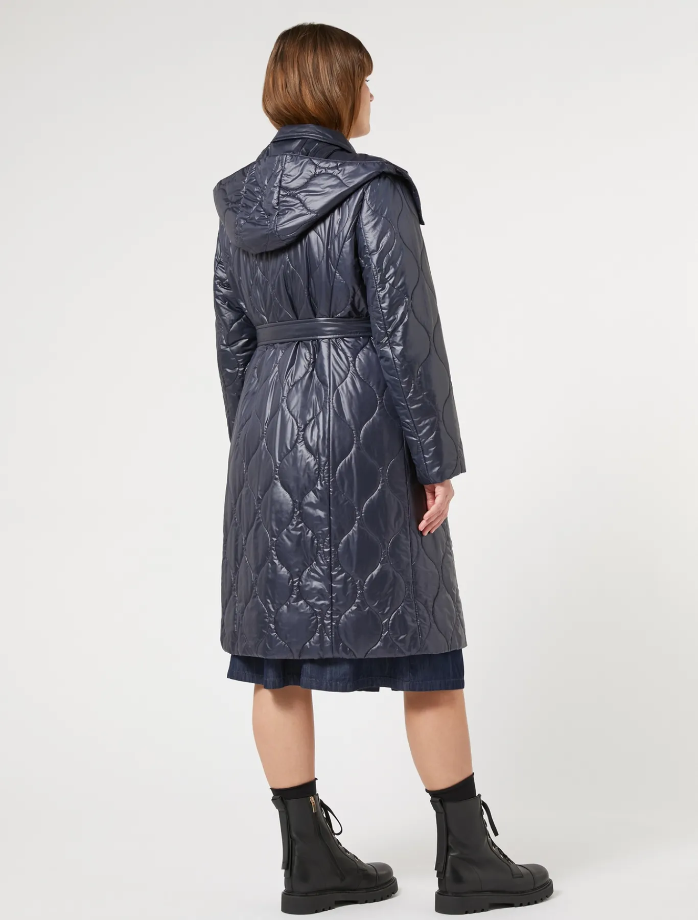 Marina Rinaldi Manteau rembourré imperméable BLEUNUIT Sale