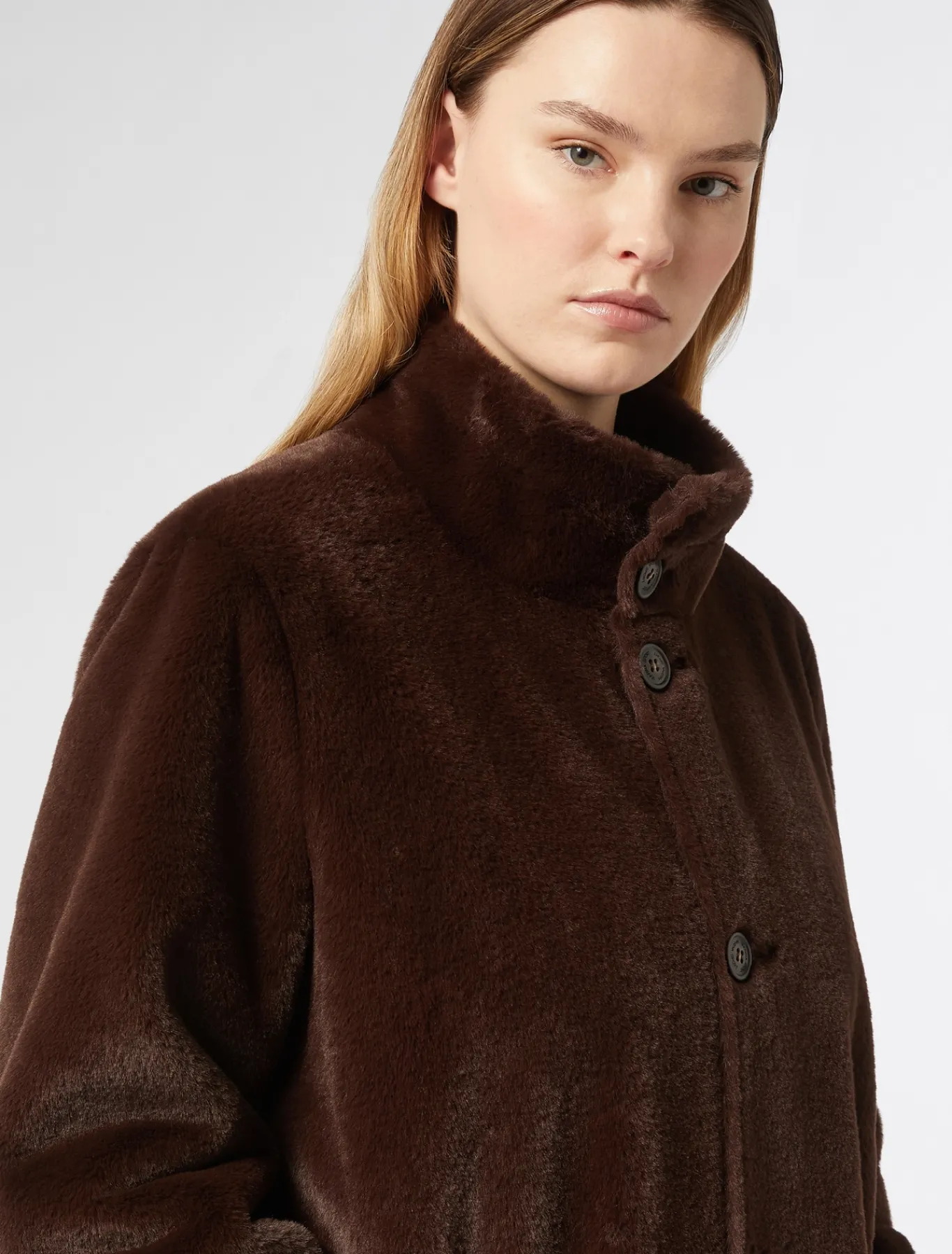 Marina Rinaldi Manteau réversible BRUN Online