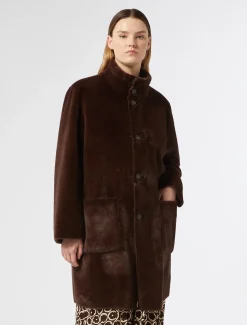 Marina Rinaldi Manteau réversible BRUN Online