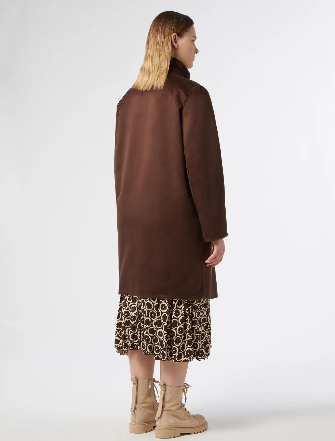 Marina Rinaldi Manteau réversible BRUN Online