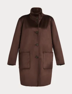 Marina Rinaldi Manteau réversible BRUN Online