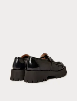 Marina Rinaldi Mocassins en cuir BLEUNUIT Fashion