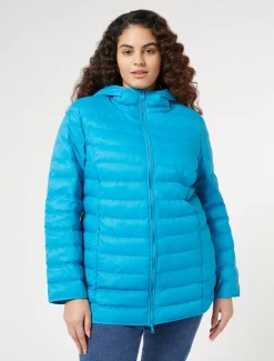 Marina Rinaldi Modèle rembourré en toile de nylon déperlante TURQUOISE Fashion