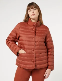 Marina Rinaldi Modèle rembourré en toile de nylon déperlante TERRECUITE Clearance
