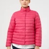 Marina Rinaldi Modèle rembourré en toile de nylon déperlante ROUGE Discount