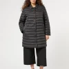 Marina Rinaldi Modèle rembourré en toile de nylon déperlante NOIR Best