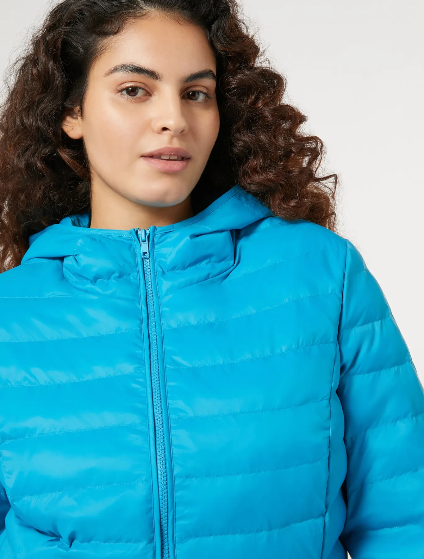 Marina Rinaldi Modèle rembourré en toile de nylon déperlante TURQUOISE Fashion