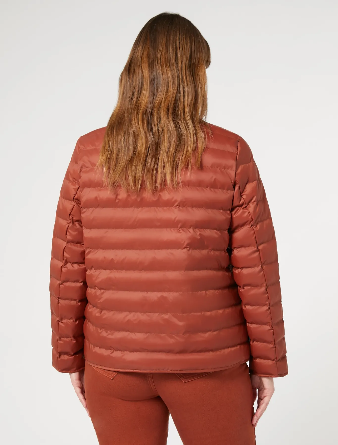 Marina Rinaldi Modèle rembourré en toile de nylon déperlante TERRECUITE Clearance
