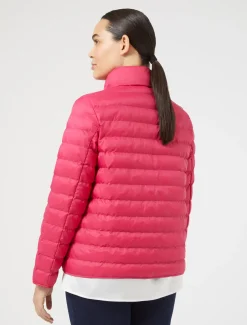Marina Rinaldi Modèle rembourré en toile de nylon déperlante ROUGE Discount