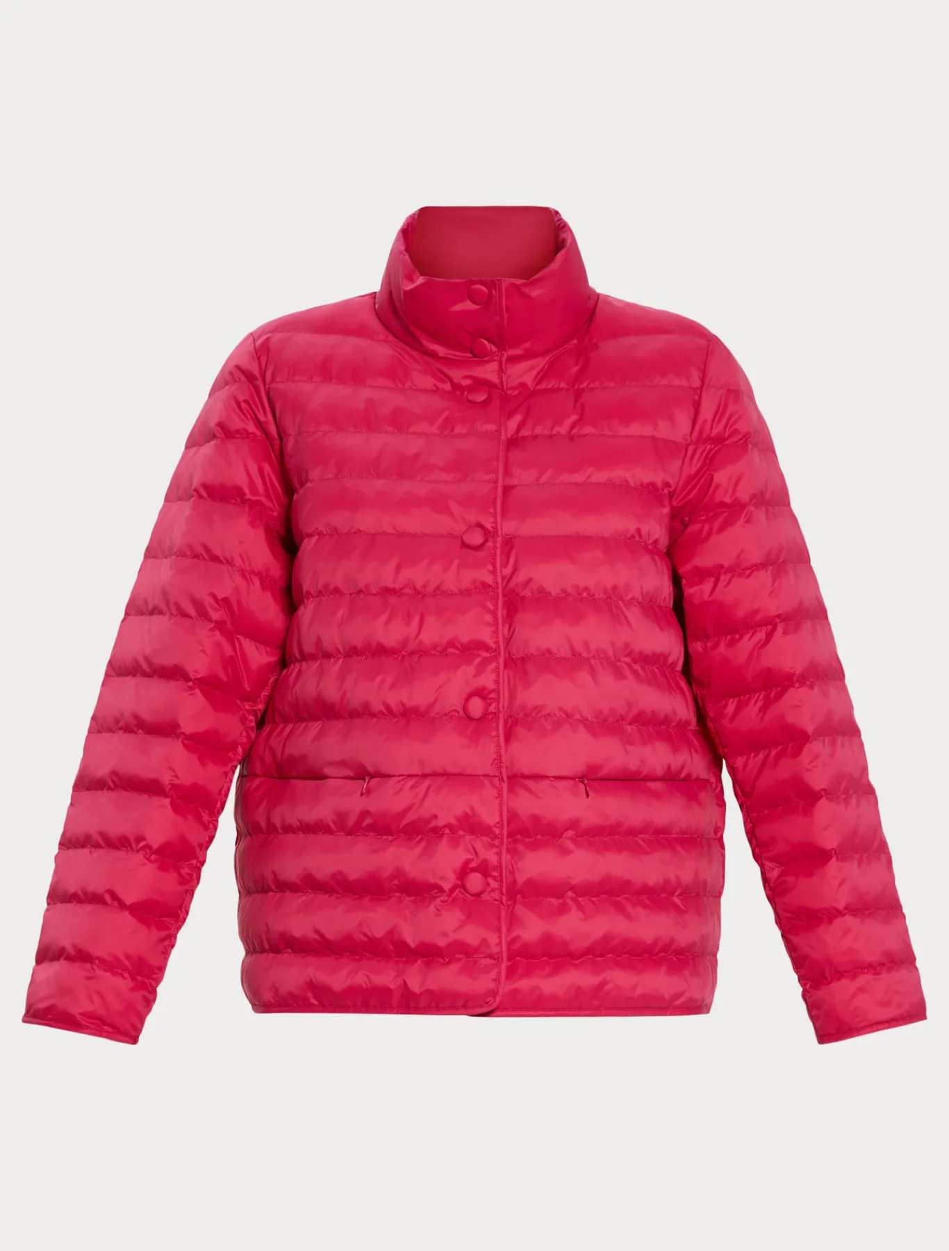 Marina Rinaldi Modèle rembourré en toile de nylon déperlante ROUGE Discount