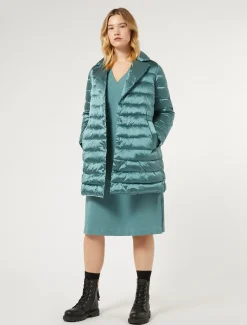 Marina Rinaldi Modèle rembourré en toile de nylon déperlante VERTSAUGE Sale