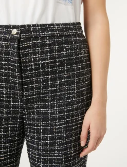 Marina Rinaldi Pantalon effet bouclé BLEUNUIT Discount
