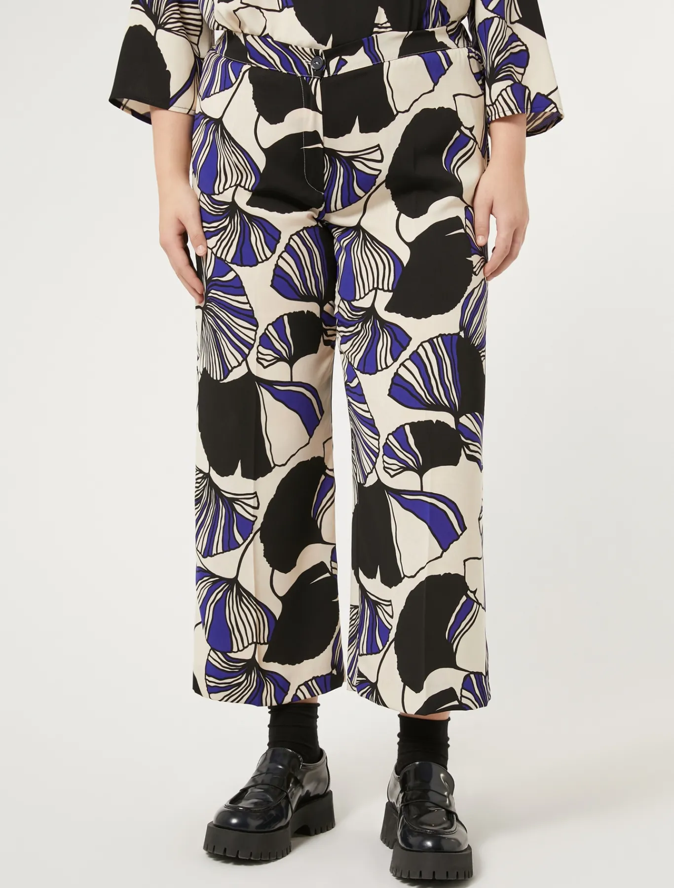 Marina Rinaldi Pantalon en cady BLEUMARINE New