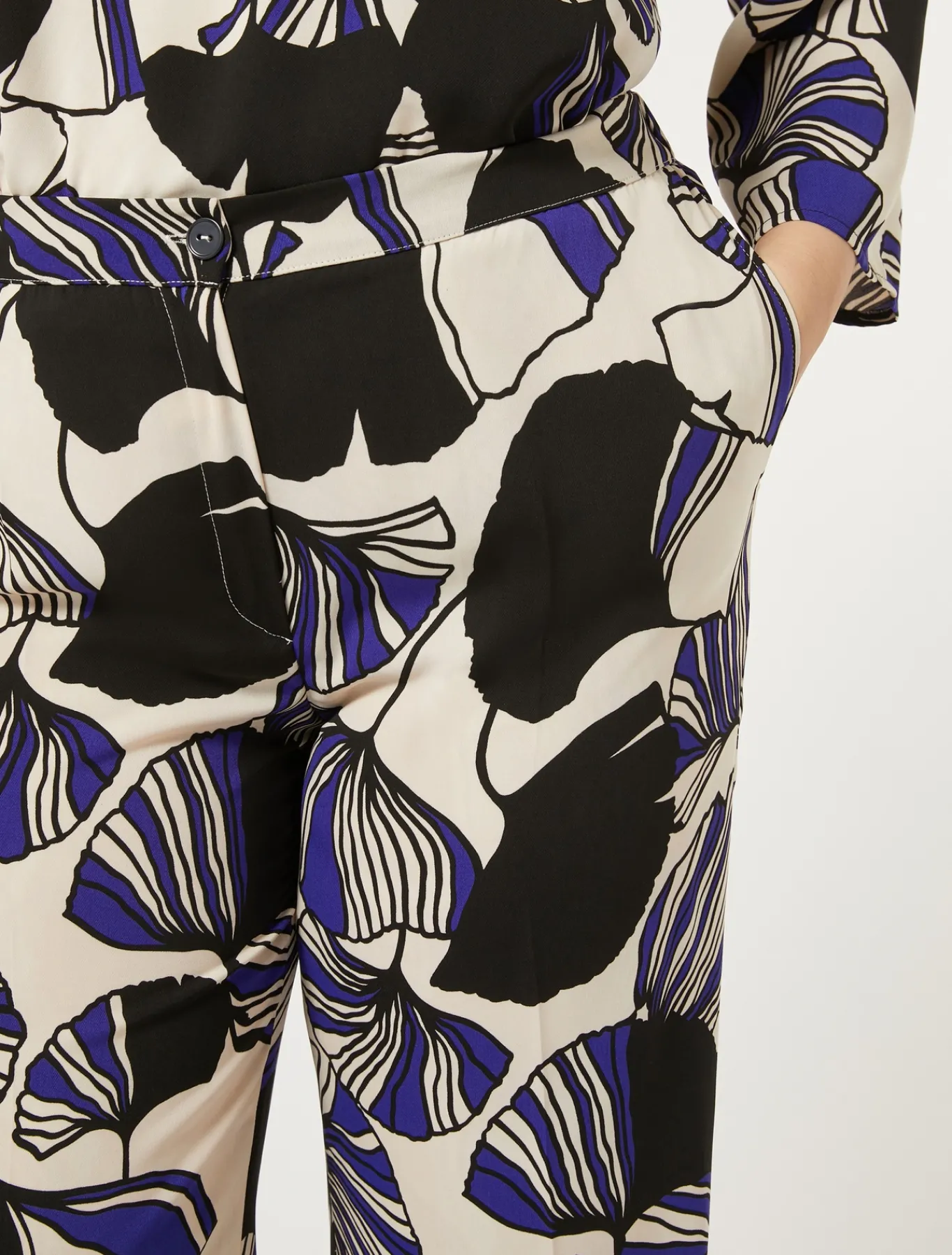 Marina Rinaldi Pantalon en cady BLEUMARINE New