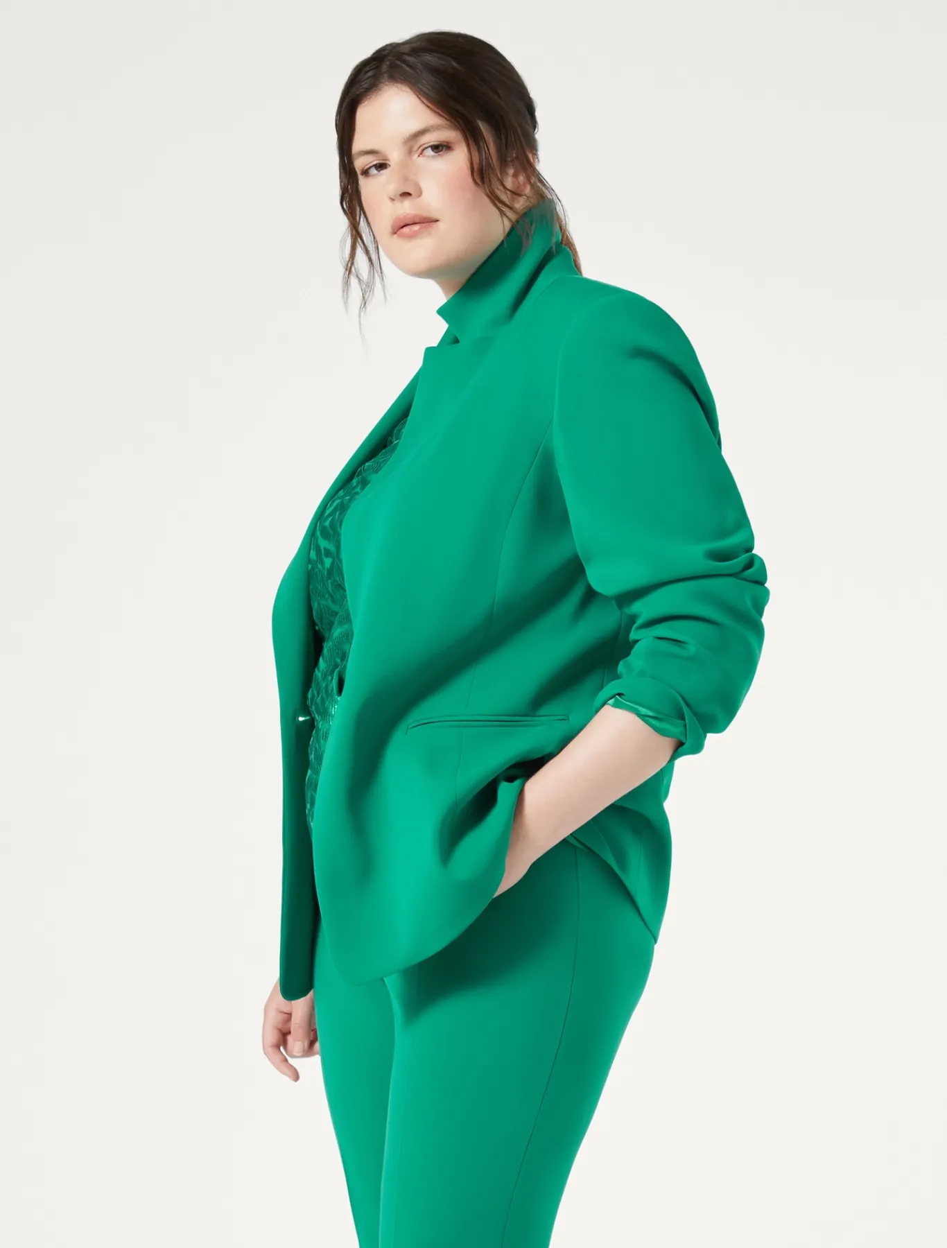 Marina Rinaldi Pantalon en cady JADE Outlet