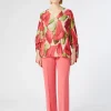 Marina Rinaldi Pantalon en cady fluide CORAIL Discount