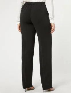 Marina Rinaldi Pantalon en cady fluide NOIR Sale