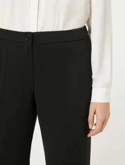 Marina Rinaldi Pantalon en cady stretch NOIR Outlet