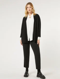 Marina Rinaldi Pantalon en cady stretch NOIR Outlet
