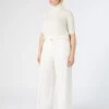 Marina Rinaldi Pantalon en cady triacétate BLANC Hot