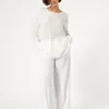 Marina Rinaldi Pantalon en cady triacétate BLANC Online