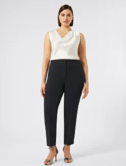 Marina Rinaldi Pantalon en cady triacétate BLEUNUIT New