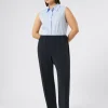 Marina Rinaldi Pantalon en cady triacétate BLEUNUIT Sale
