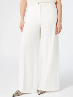 Marina Rinaldi Pantalon en cady triacétate BLANC Hot