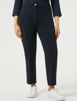 Marina Rinaldi Pantalon en cady triacétate BLEUNUIT Discount