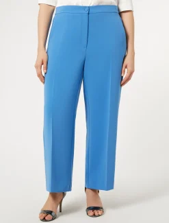 Marina Rinaldi Pantalon en cady triacétate GRISBLEU Hot
