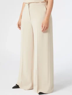 Marina Rinaldi Pantalon en cady triacétate BEIGE Fashion