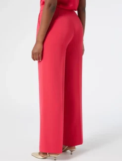 Marina Rinaldi Pantalon en cady triacétate FUCHSIA Fashion