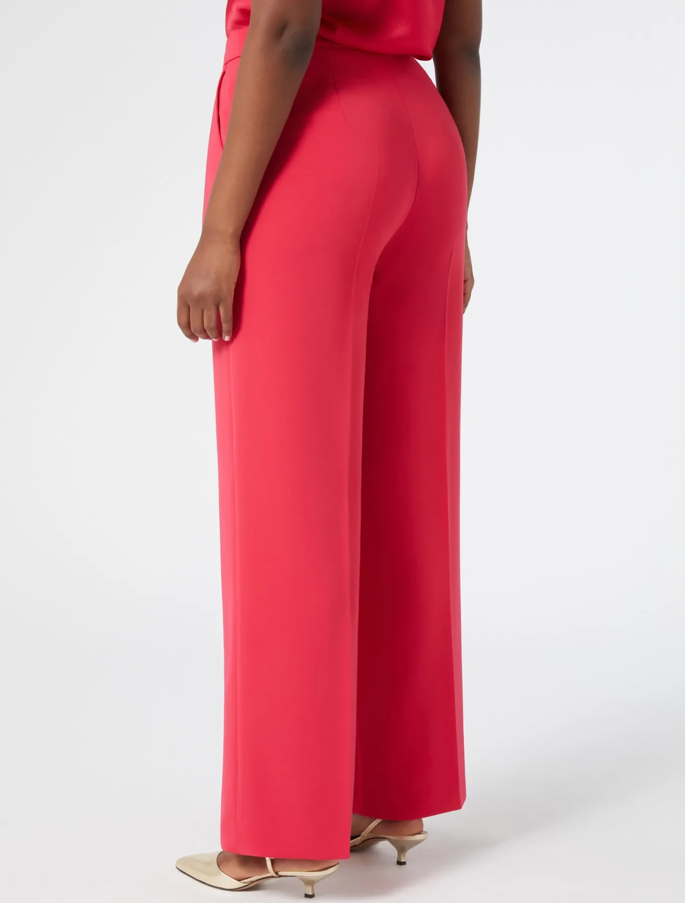 Marina Rinaldi Pantalon en cady triacétate FUCHSIA Fashion