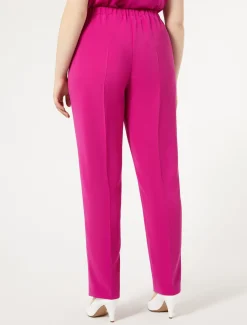 Marina Rinaldi Pantalon en cady triacétate FUCHSIA Fashion