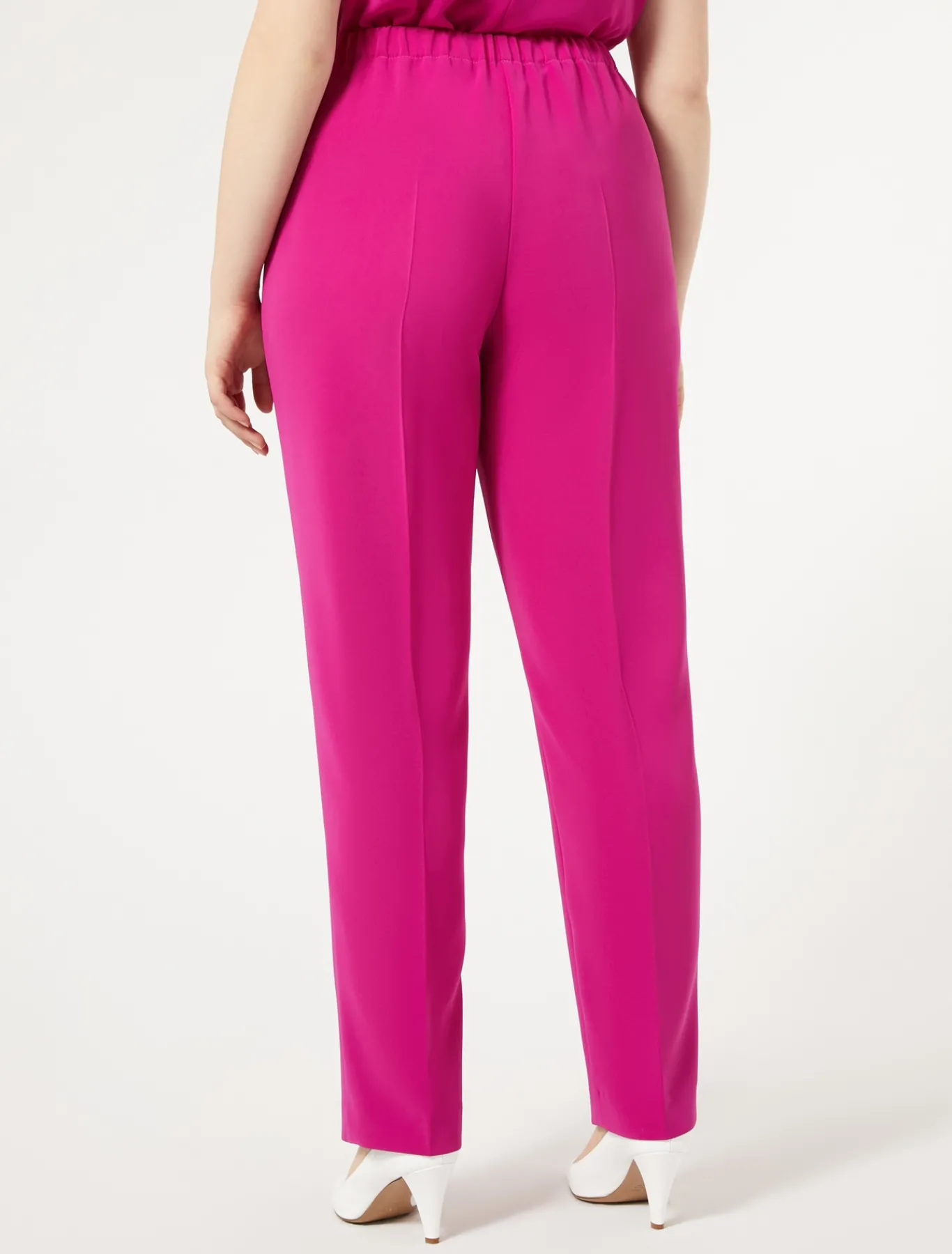 Marina Rinaldi Pantalon en cady triacétate FUCHSIA Fashion