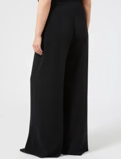 Marina Rinaldi Pantalon en cady triacétate NOIR Online