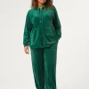 Marina Rinaldi Pantalon en chenille VERTFONCE' Fashion
