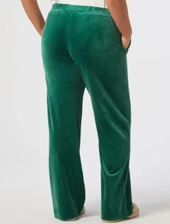 Marina Rinaldi Pantalon en chenille VERTFONCE' Fashion