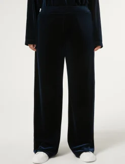 Marina Rinaldi Pantalon en chenille stretch BLEUNUIT New