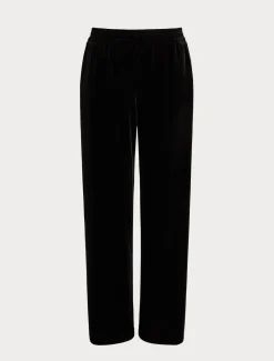 Marina Rinaldi Pantalon en chenille stretch NOIR Discount